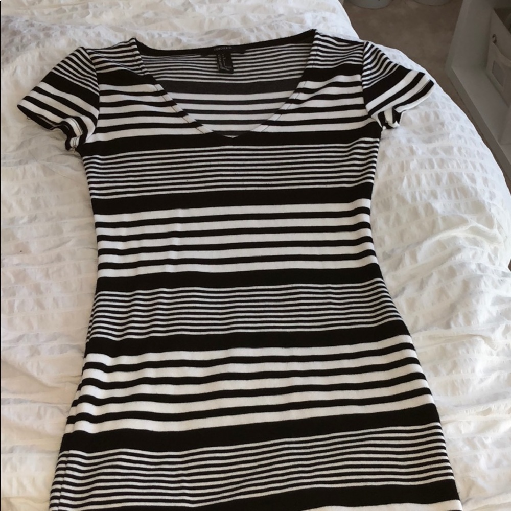 forever 21 stripes dress